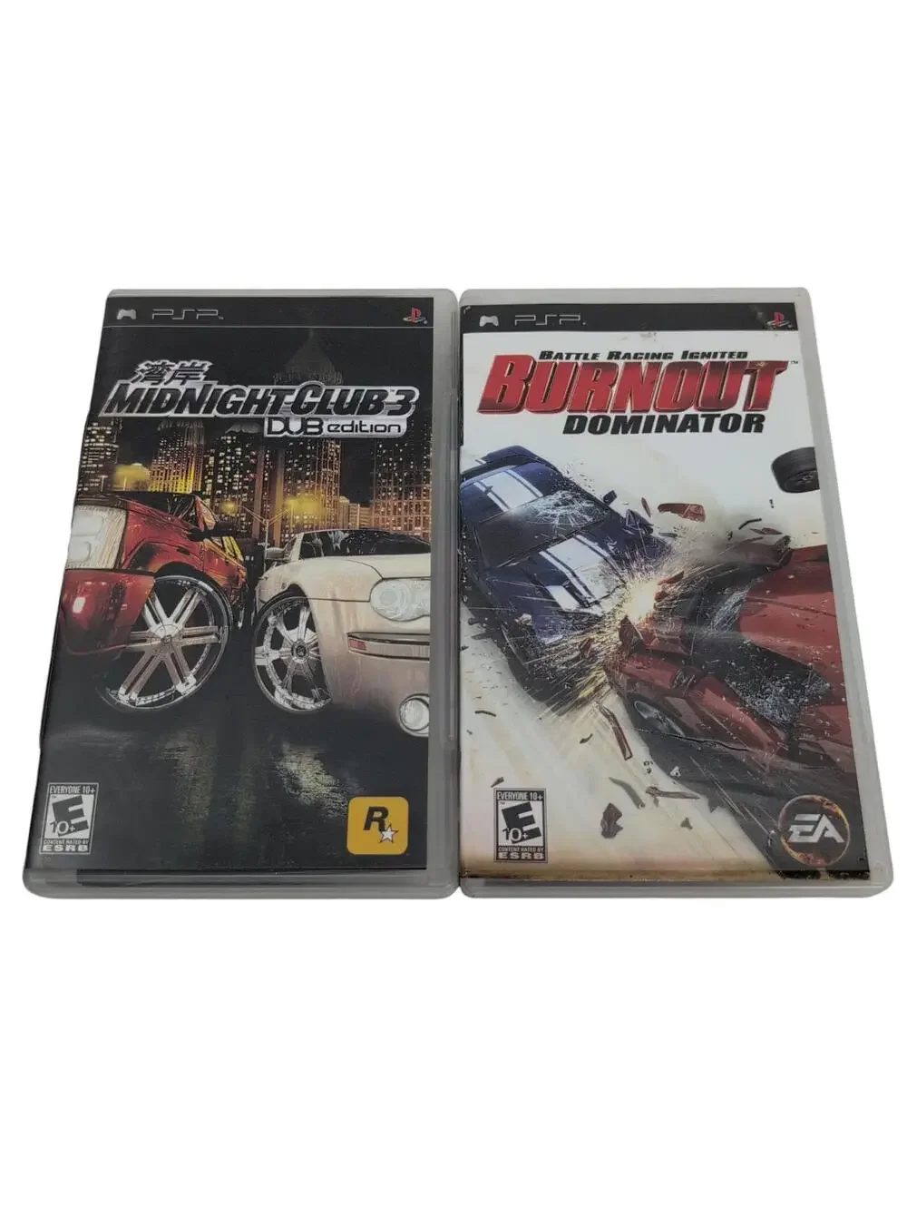 Sony PSP Game Lot 3x ATV Offroad Fury Pro Midnight Club 3 Burnout Dominator